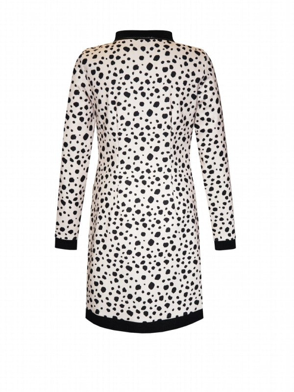 Vestido corto estampado de Arggido 46108 - Dau Moda