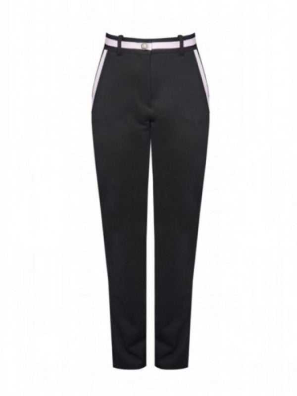 Pantalón negro tiro alto de Arggido 46125 - Dau Moda