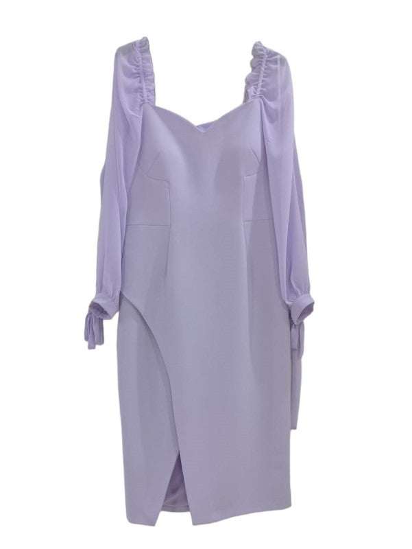 Vestido midi elegante de fiesta de Carla Ruiz 99544 - Dau Moda