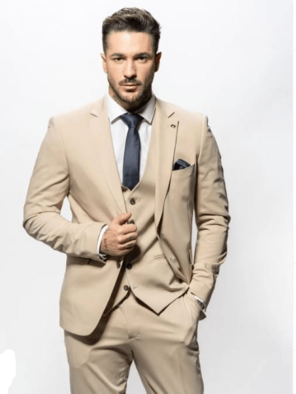 Traje 3 piezas para hombre de Sinigual 4586