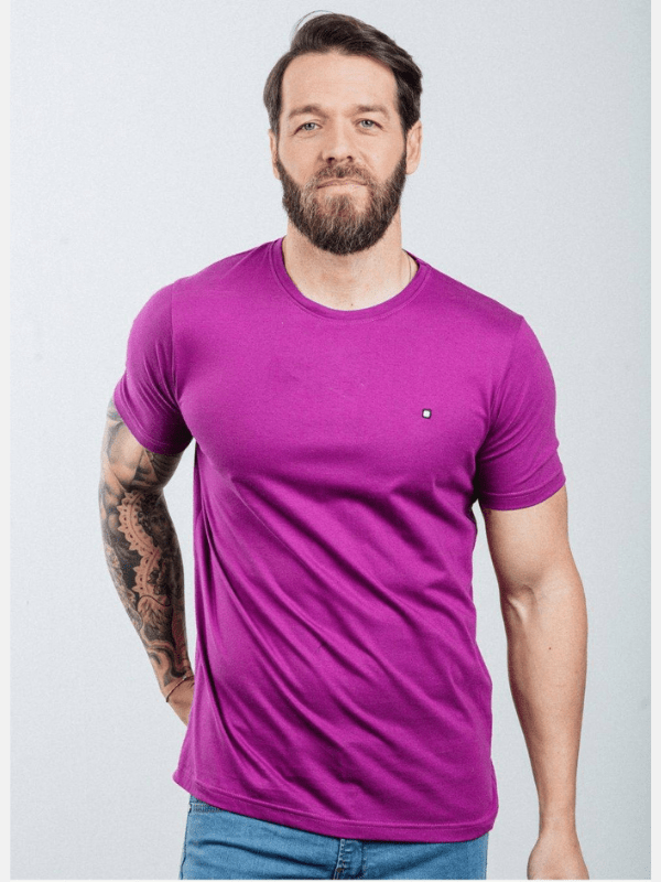 Camiseta manga corta para hombre de Yellow Skin 6761