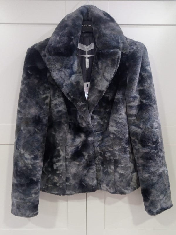 Chaqueta corta de pelo de Carla Ruiz 99057 - Dau Moda