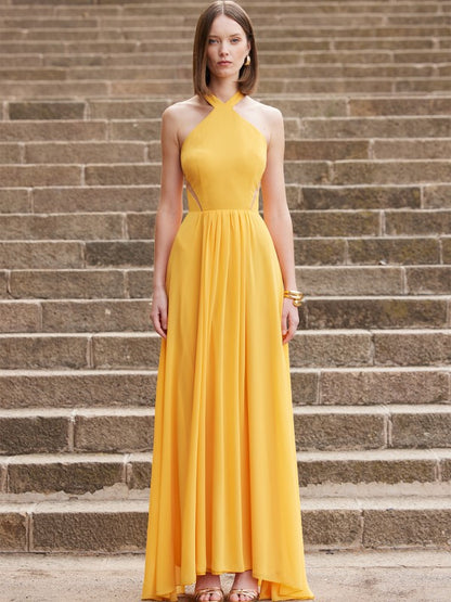 Vestido largo de fiesta de Carla Ruiz 99556 - Dau Moda