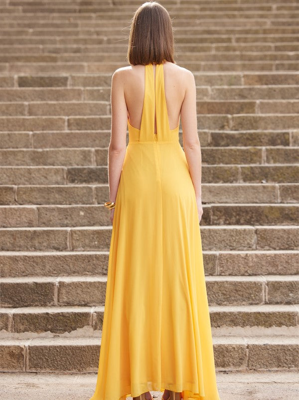 Vestido largo de fiesta de Carla Ruiz 99556 - Dau Moda